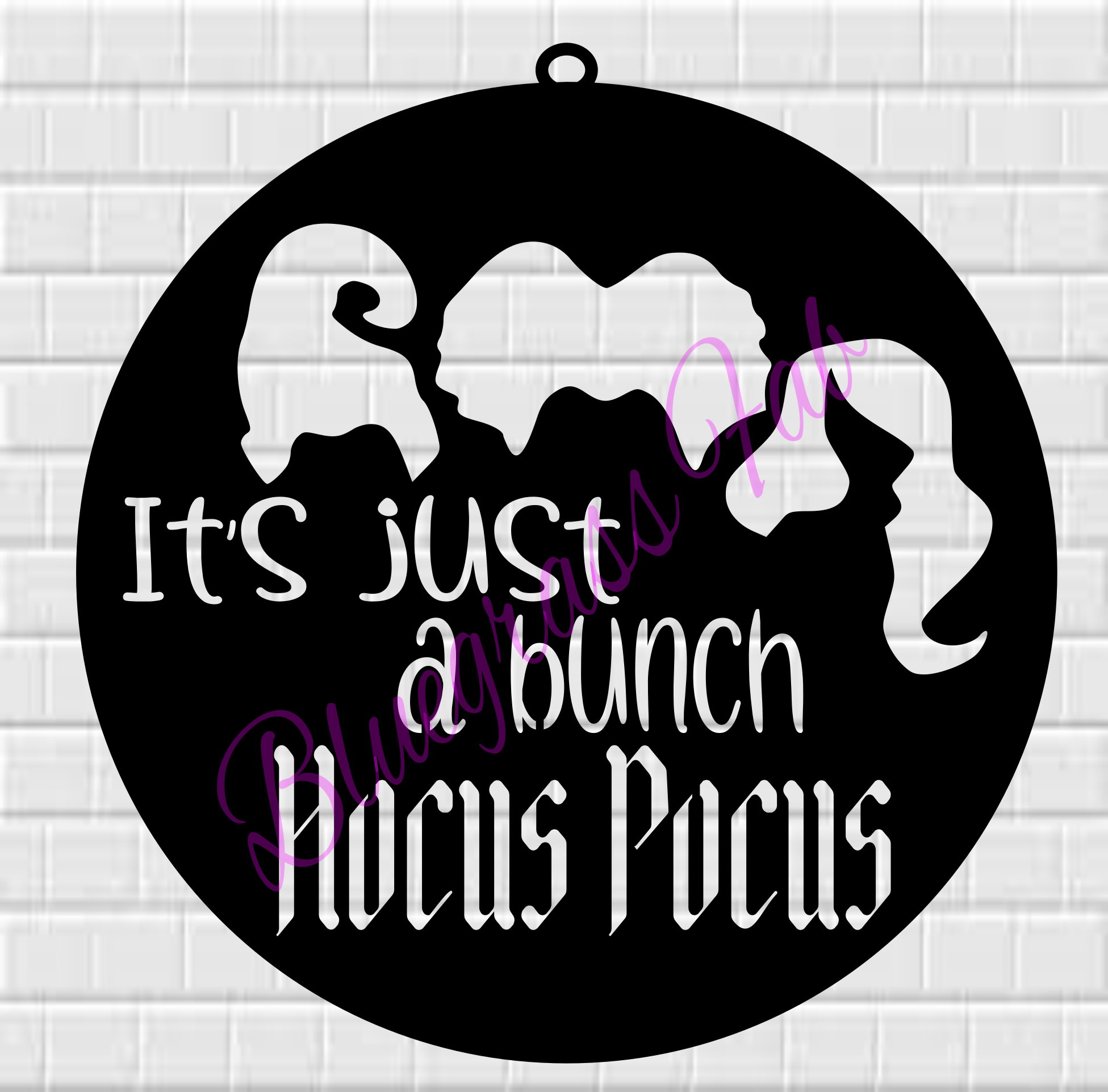 Hocus Pocus Door Hanger – BlueGrass Fab