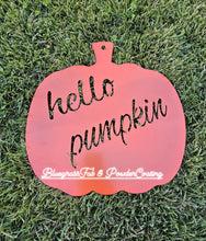 Load image into Gallery viewer, Hello Pumpkin Door Hanger
