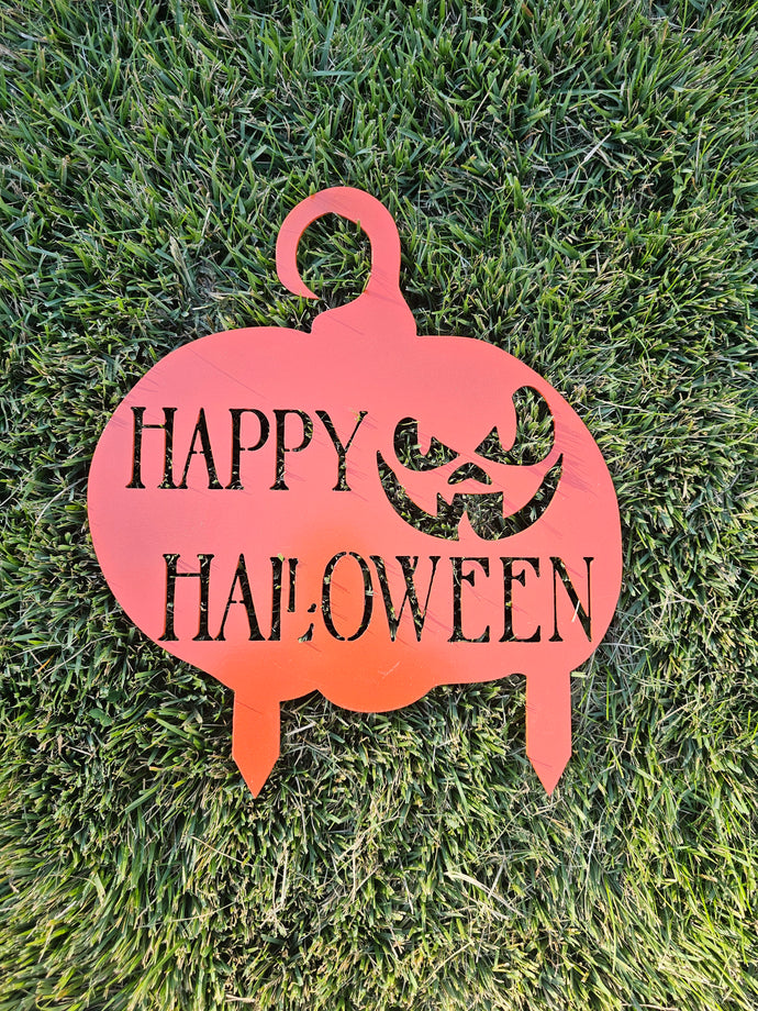 Happy Halloween Yard Stake