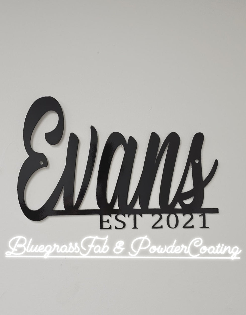 Name and Year Monogram – BlueGrass Fab